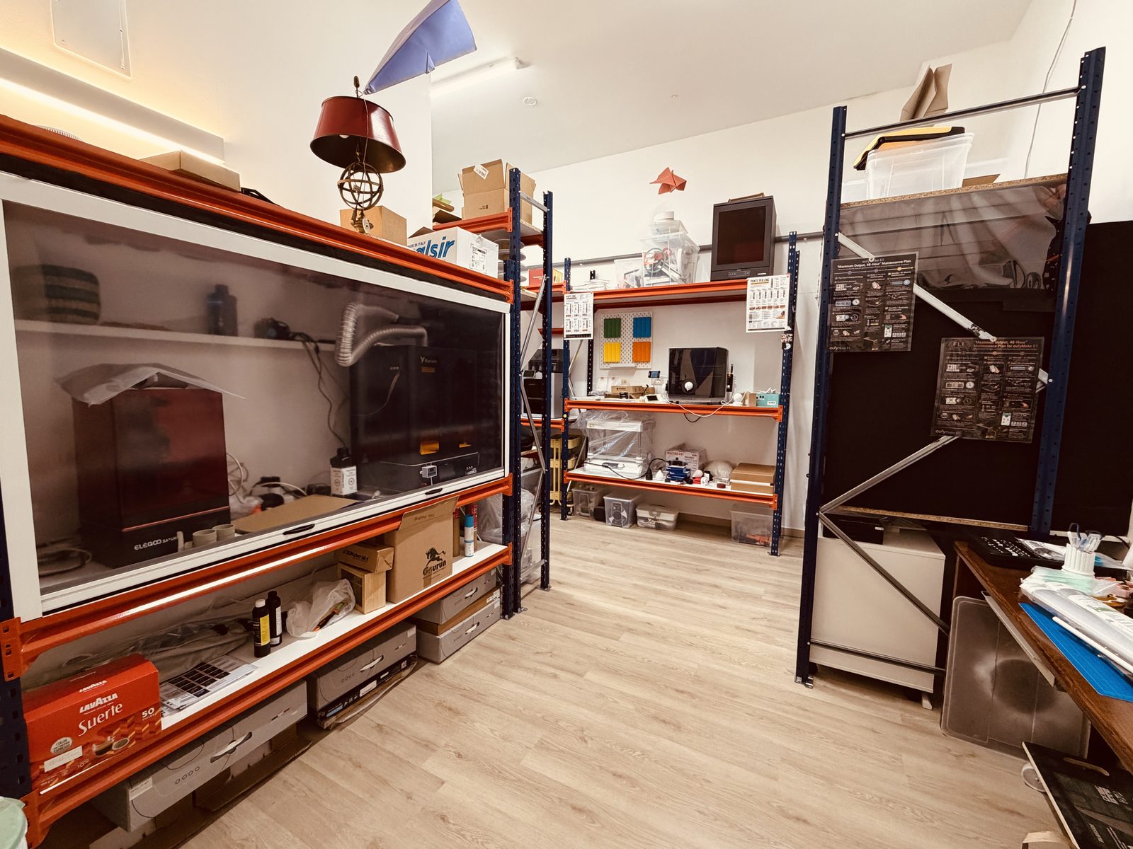 Le stampanti 3D dello studio